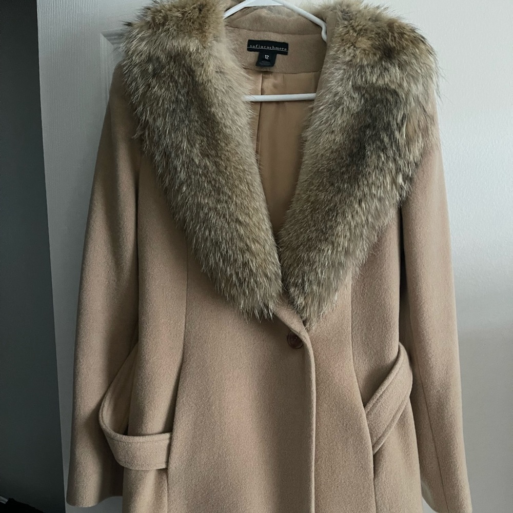 Sofia Cashmere coat